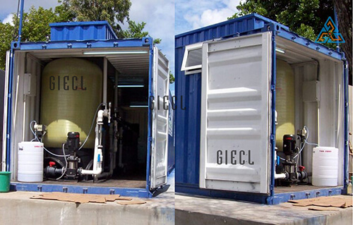 Containerise RO Plant, Mobile Brackish Water Reverse Osmosis Systems, India
