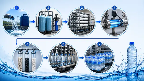 Water Purification Process Flow